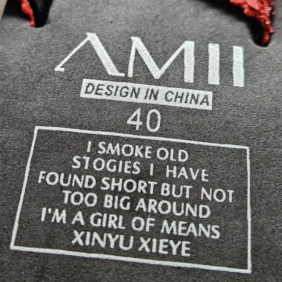 Women's Red Sandals - Picture 3 of 3